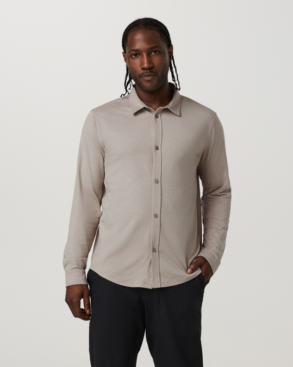Long Sleeve Ponto Button Down - US 9901