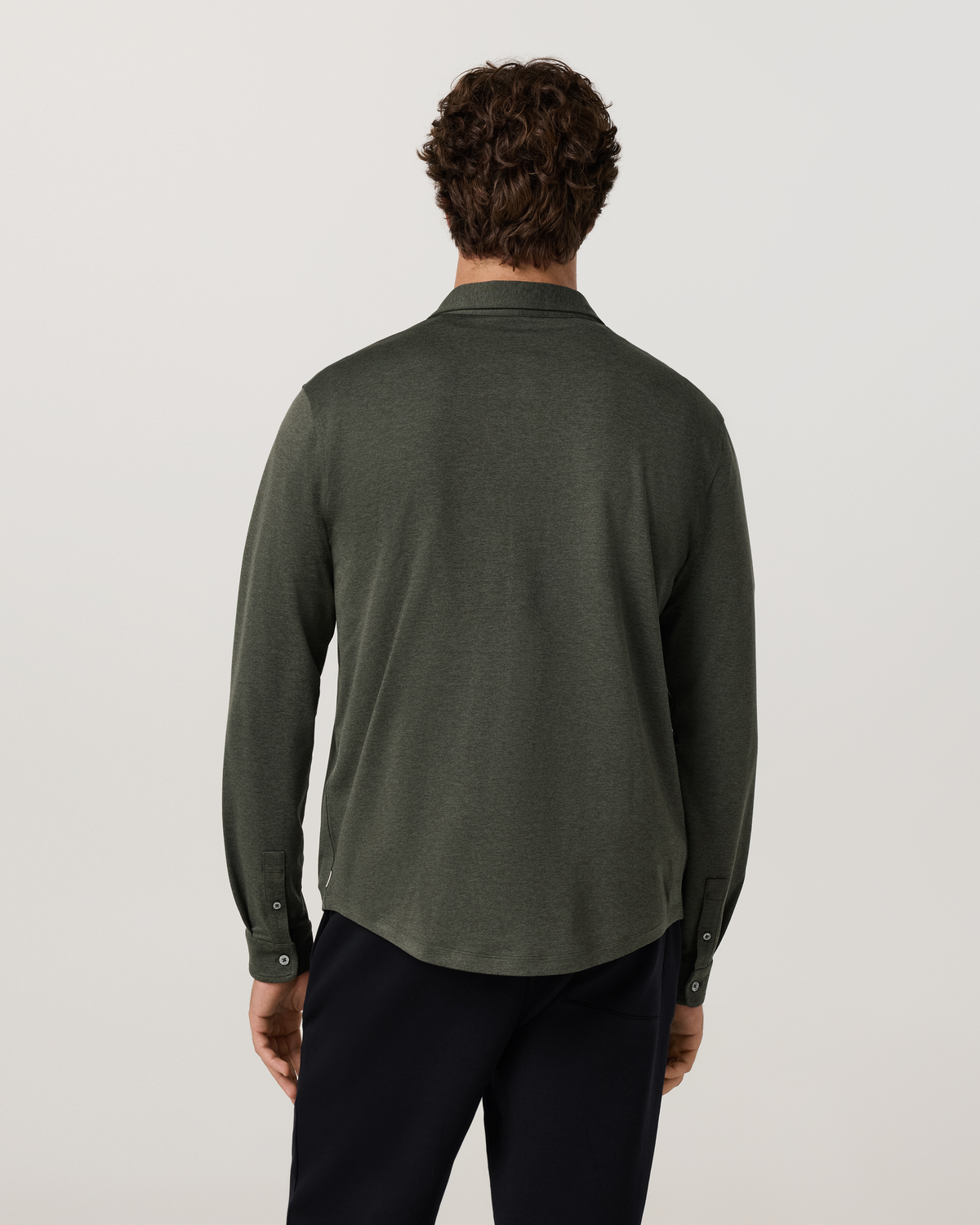 Long Sleeve Ponto Button Down - US 6014