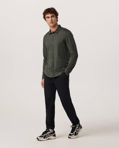 Long Sleeve Ponto Button Down - US 6014