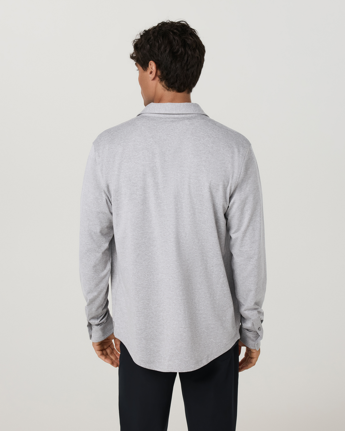 Long Sleeve Ponto Button Down Shirt - US 0013