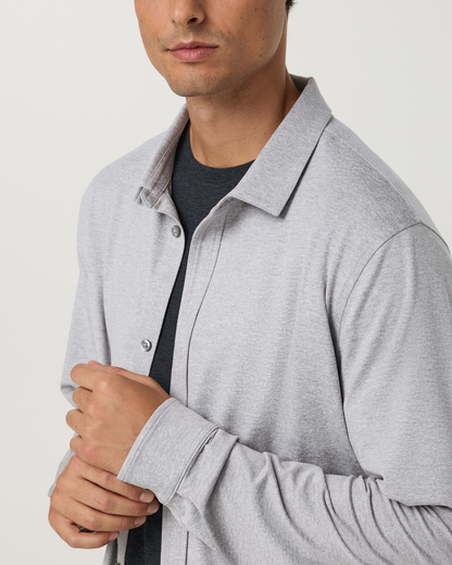 Long Sleeve Ponto Button Down Shirt - US 0013