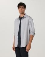 Long Sleeve Ponto Button Down Shirt - US 0013
