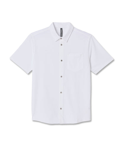 Short Sleeve Knit Oxford Button Down - Classic Fit - US 9146