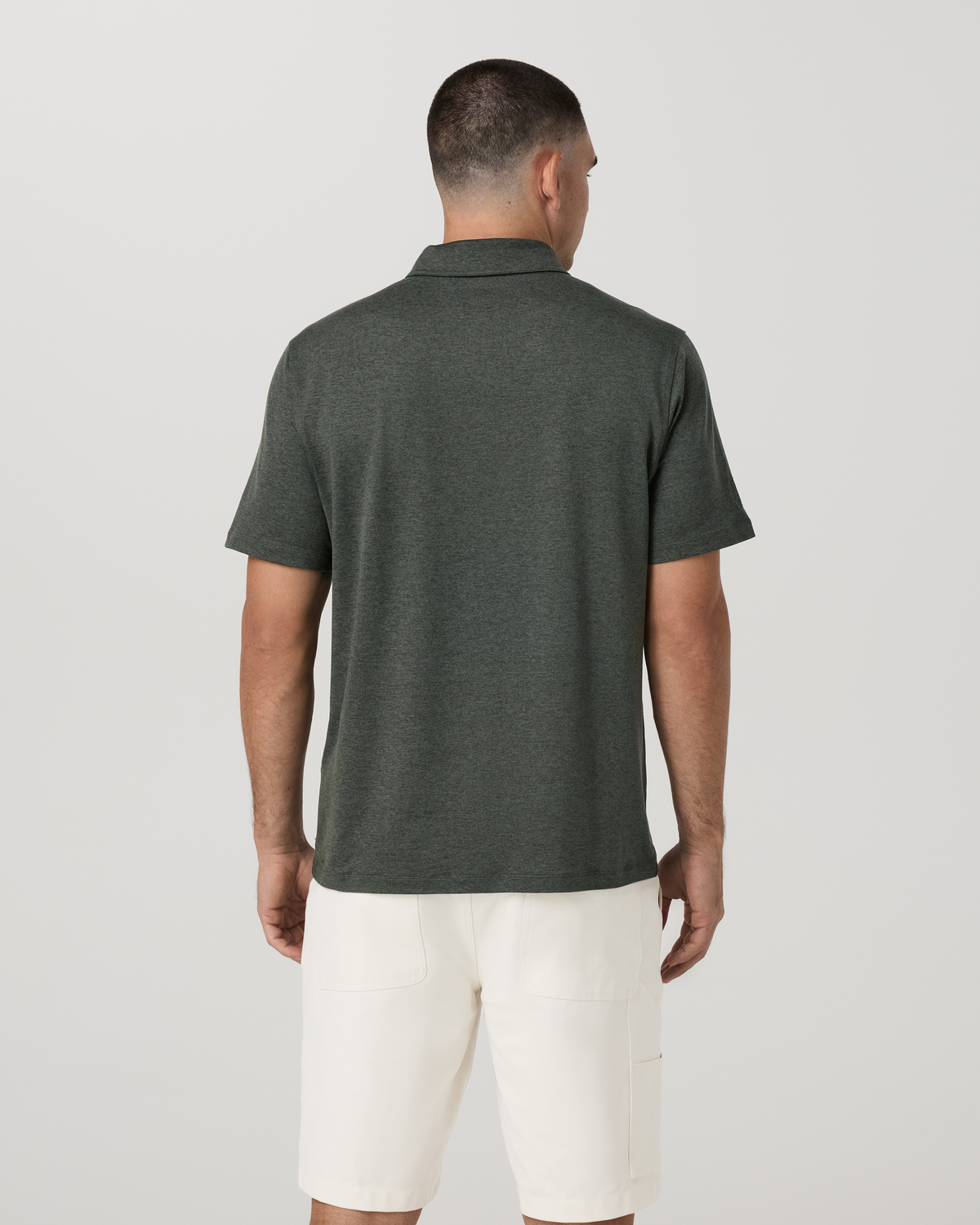 Short Sleeve Ponto Button Down Shirt - US 3535