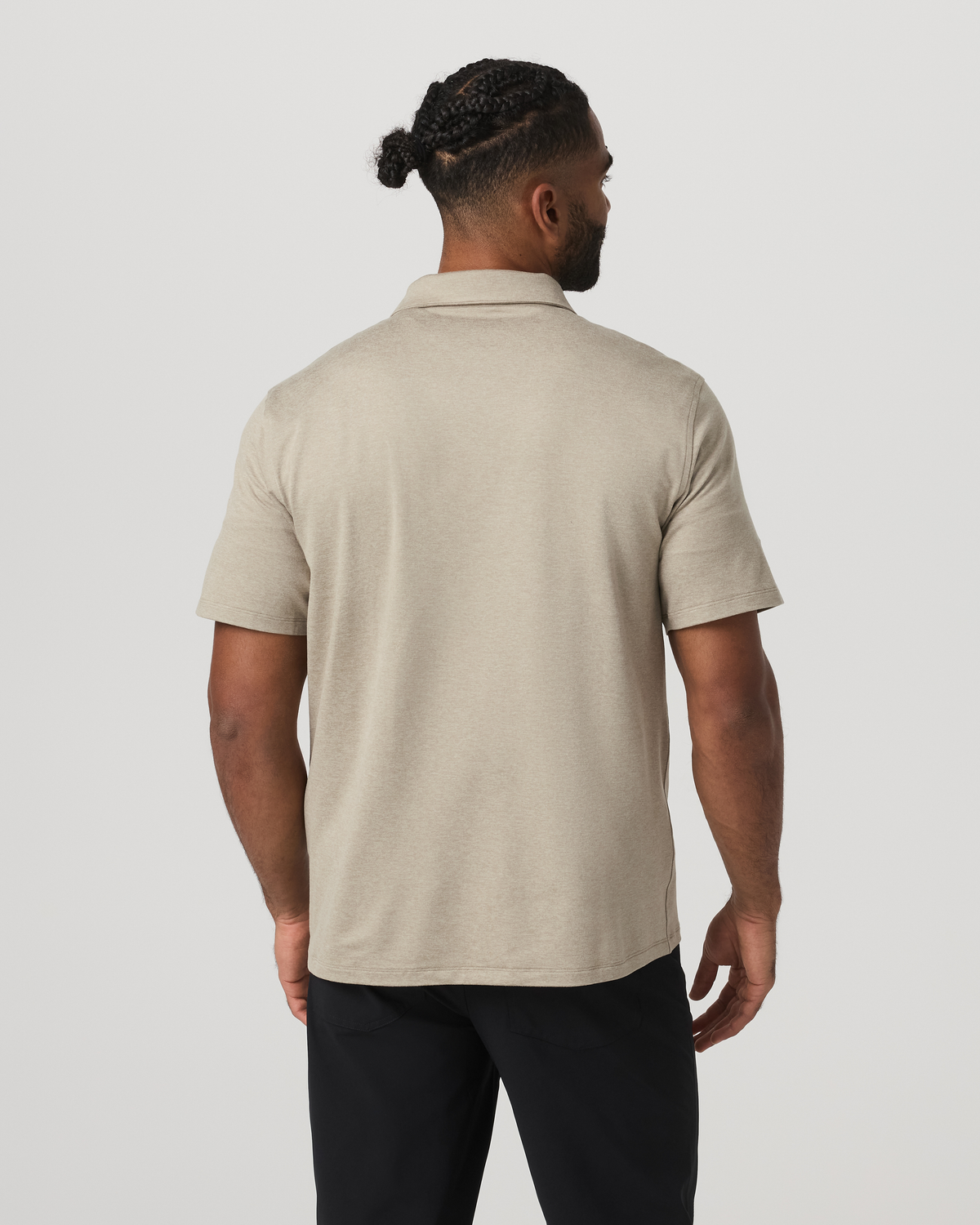 Short Sleeve Ponto Button Down Shirt - US 9859