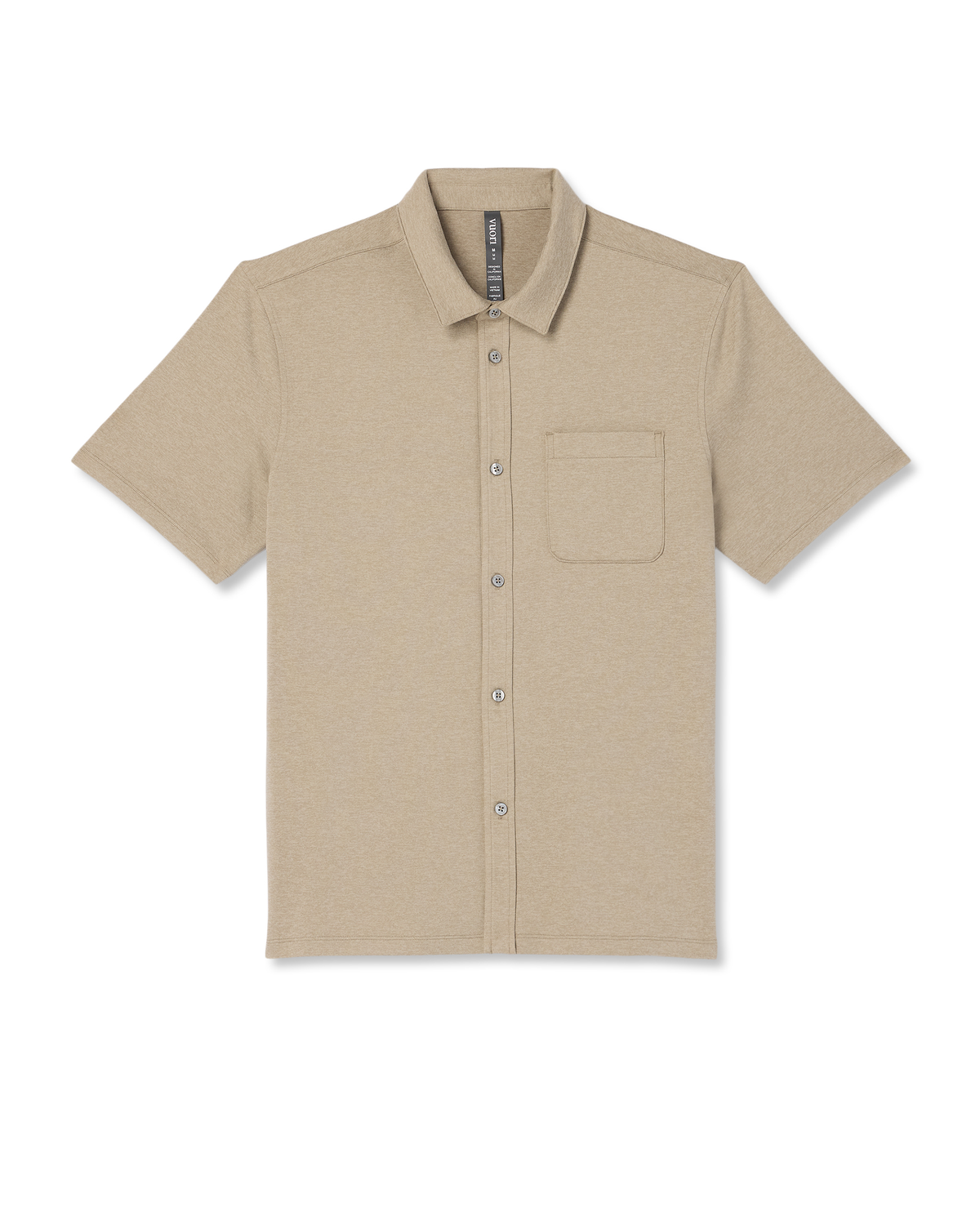 Short Sleeve Ponto Button Down Shirt - US 9859
