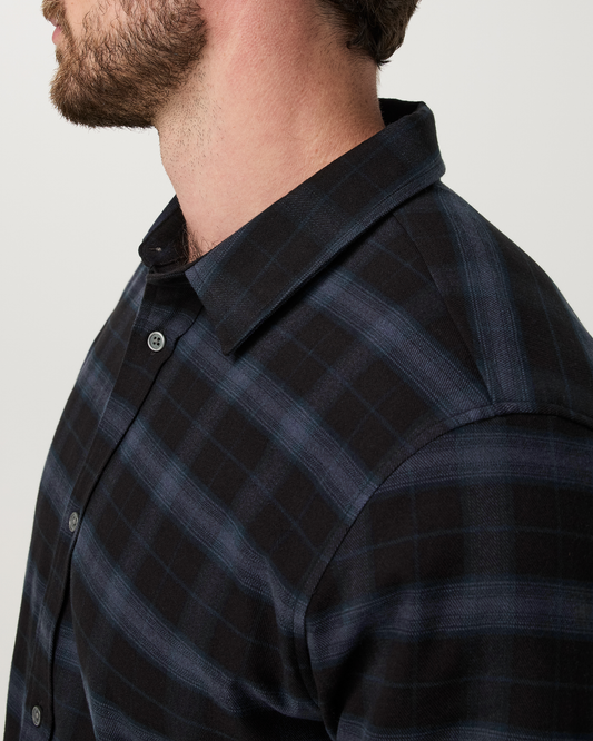 Long Sleeve Midweight Flannel Shirt - US 3232