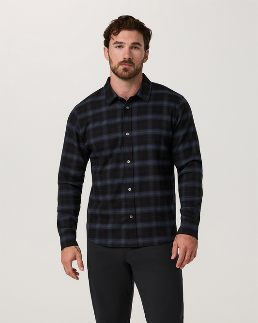 Long Sleeve Midweight Flannel Shirt - US 3232