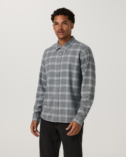 Long Sleeve Midweight Flannel Shirt - US 5124