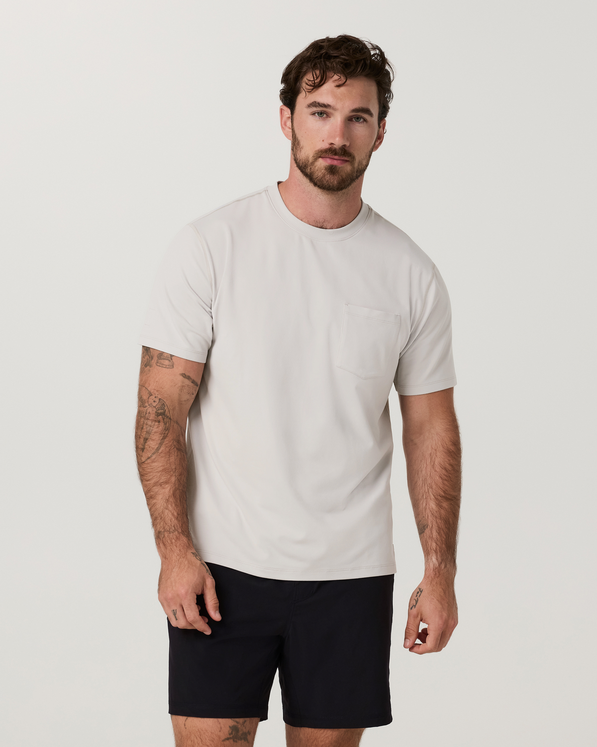 Short Sleeve Ponto Pocket Tee - Relaxed Fit - US 7342