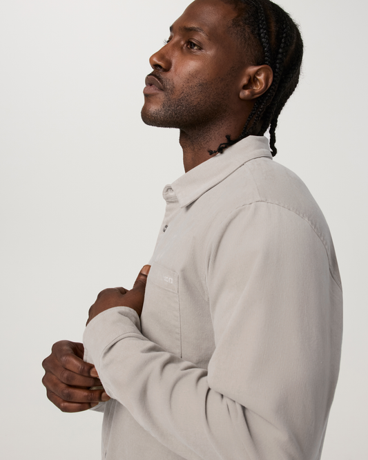 Long Sleeve Optimist Cord Button Down - US 2586