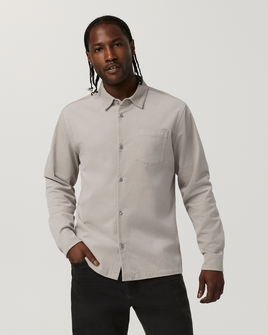 Long Sleeve Optimist Cord Button Down - US 2586