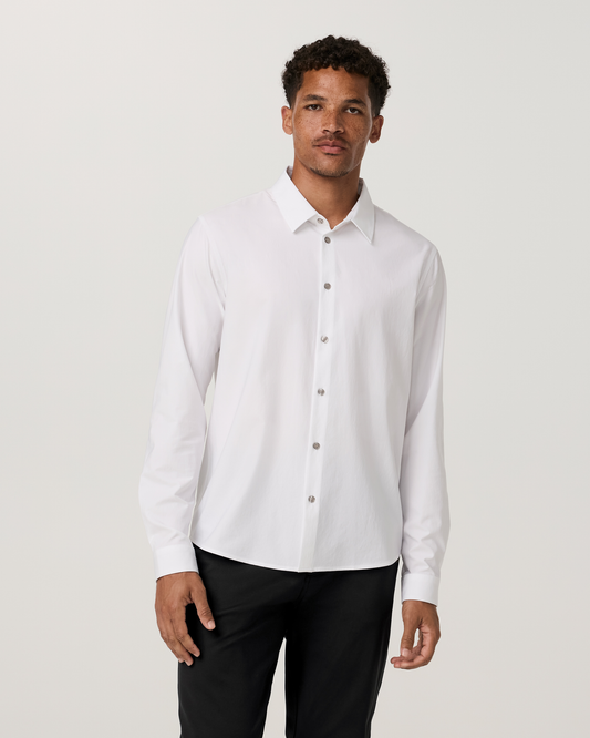 Long Sleeve Manhattan Button Down Shirt - US 5993