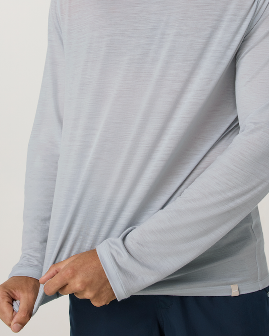 Long Sleeve Merino Wool Tee - US 1004
