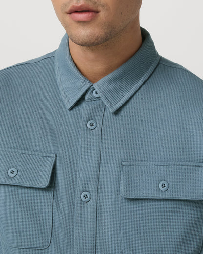 Waffle Shirt Jacket - US 6728