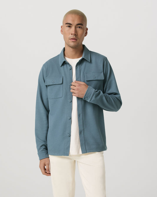 Waffle Shirt Jacket - US 6728