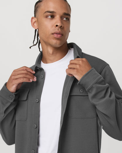 Waffle Shirt Jacket - US 9728