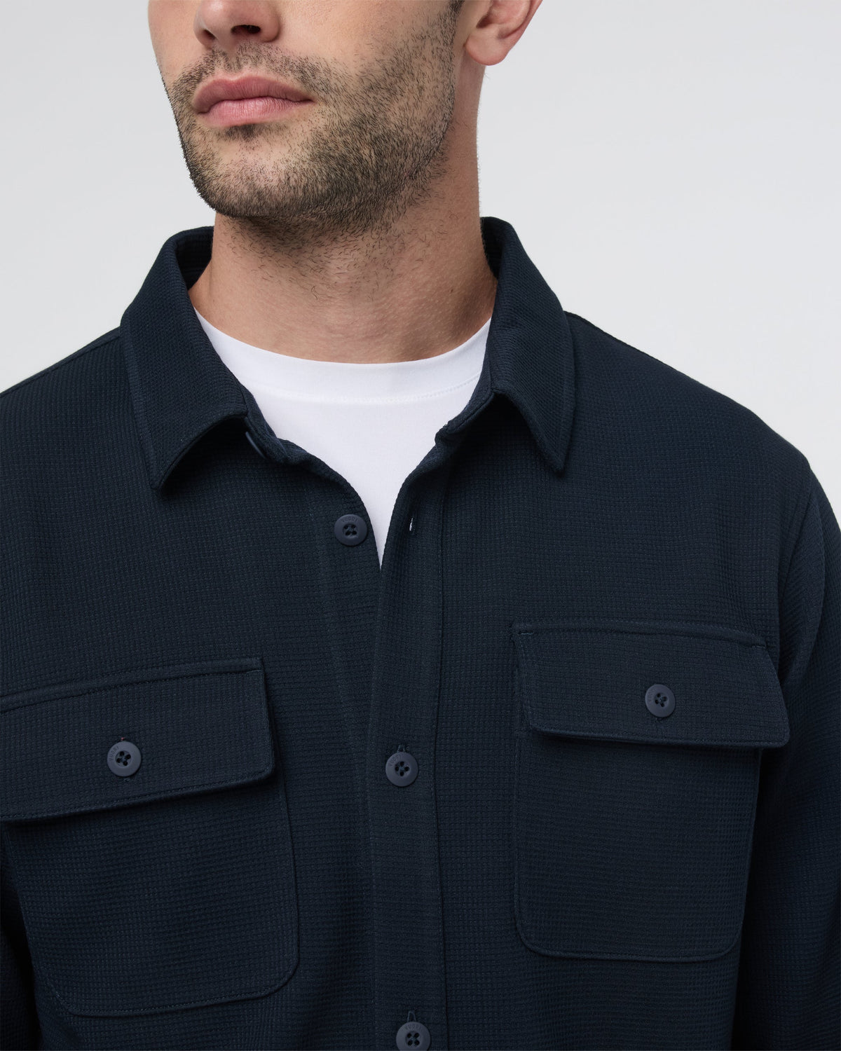 Waffle Shirt Jacket - US 5003