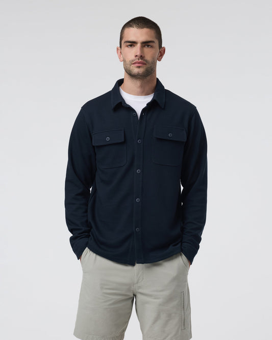 Waffle Shirt Jacket - US 5003