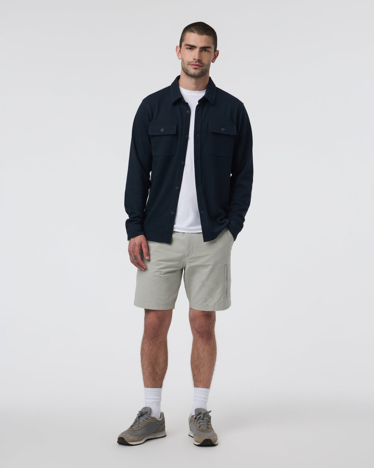 Waffle Shirt Jacket - US 5003