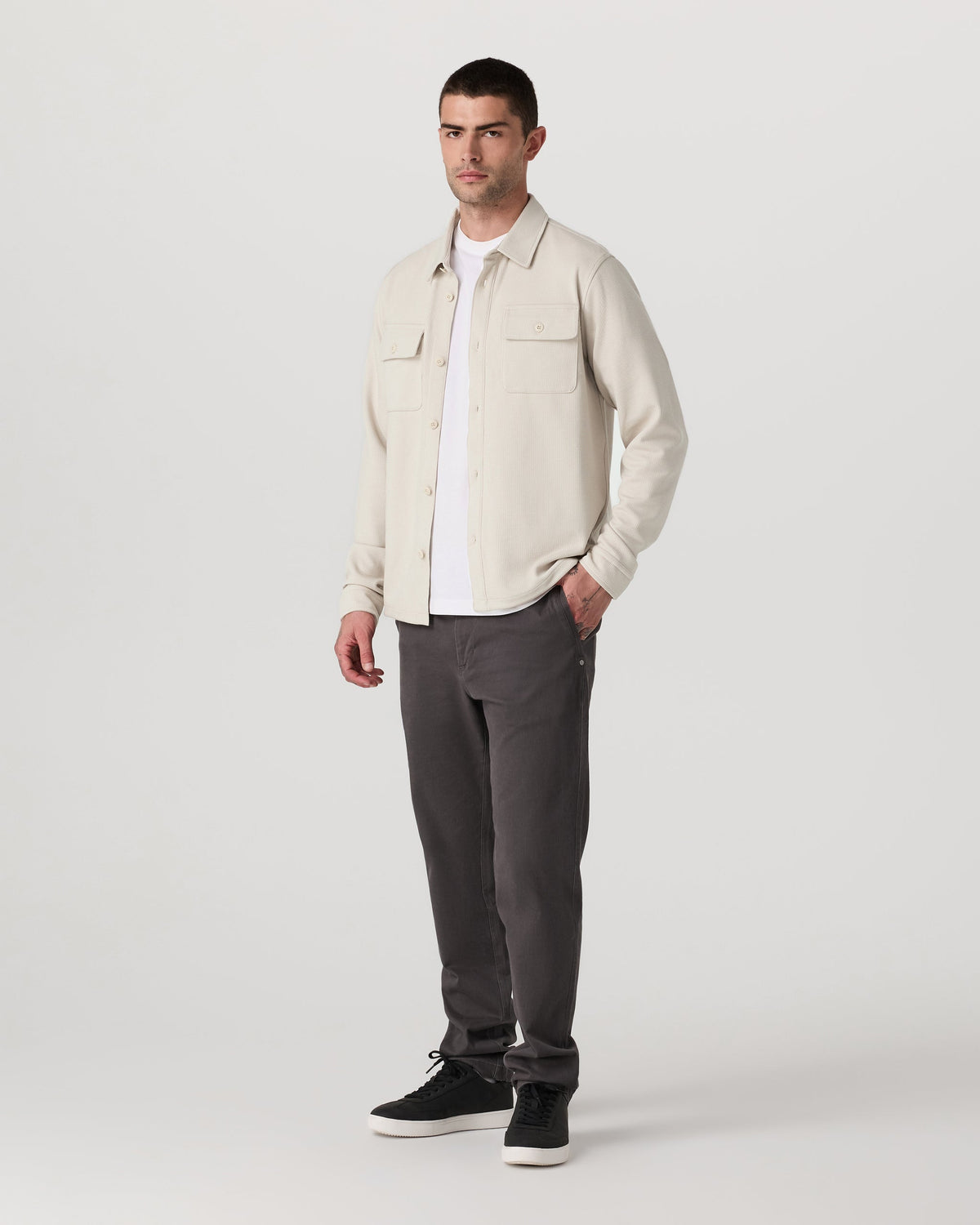 Waffle Shirt Jacket - US 7191