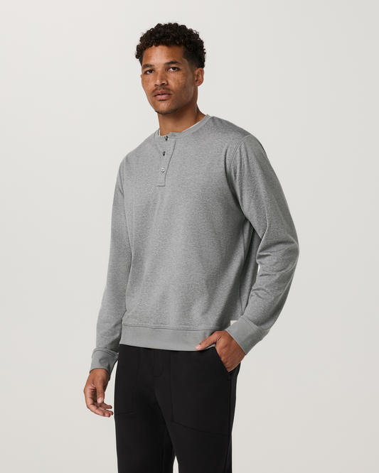 Long Sleeve Coronado Henley - Relaxed Fit - US 4292