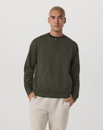 Long Sleeve Coronado Henley - Relaxed Fit - US 5043