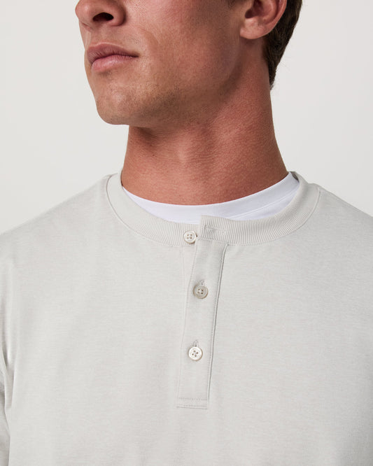 Long Sleeve Coronado Henley - Relaxed Fit - US 1117