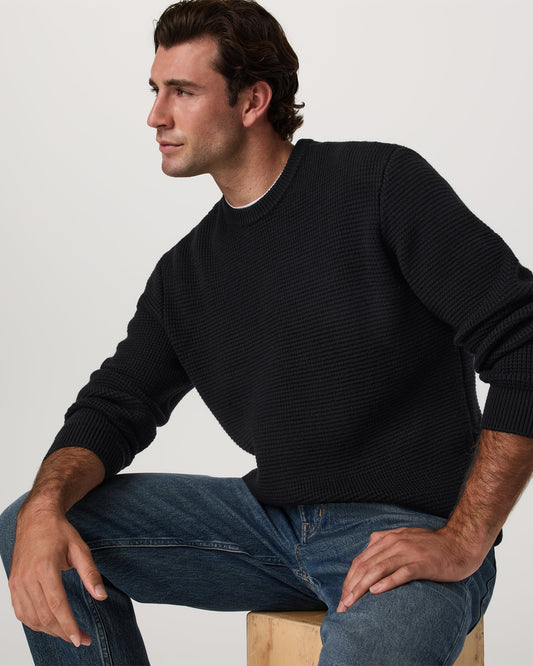 Denver Waffle Crew Sweater - US 6082