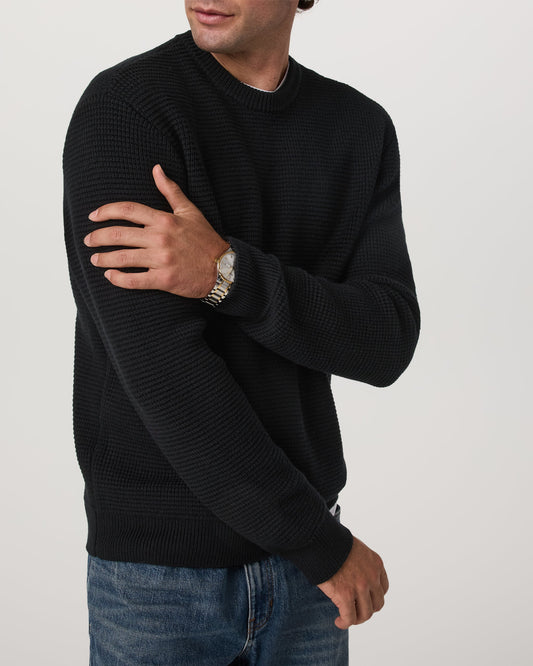 Denver Waffle Crew Sweater - US 6082