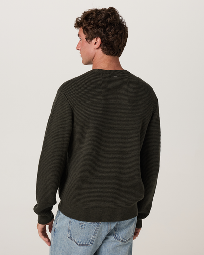 Denver Waffle Crew Sweater - US 3952