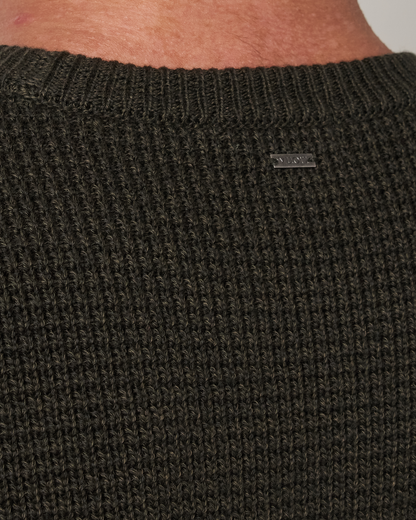 Denver Waffle Crew Sweater - US 3952