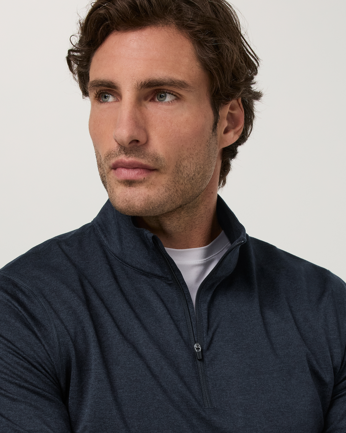 Ponto Half Zip Mock Neck - US 9795