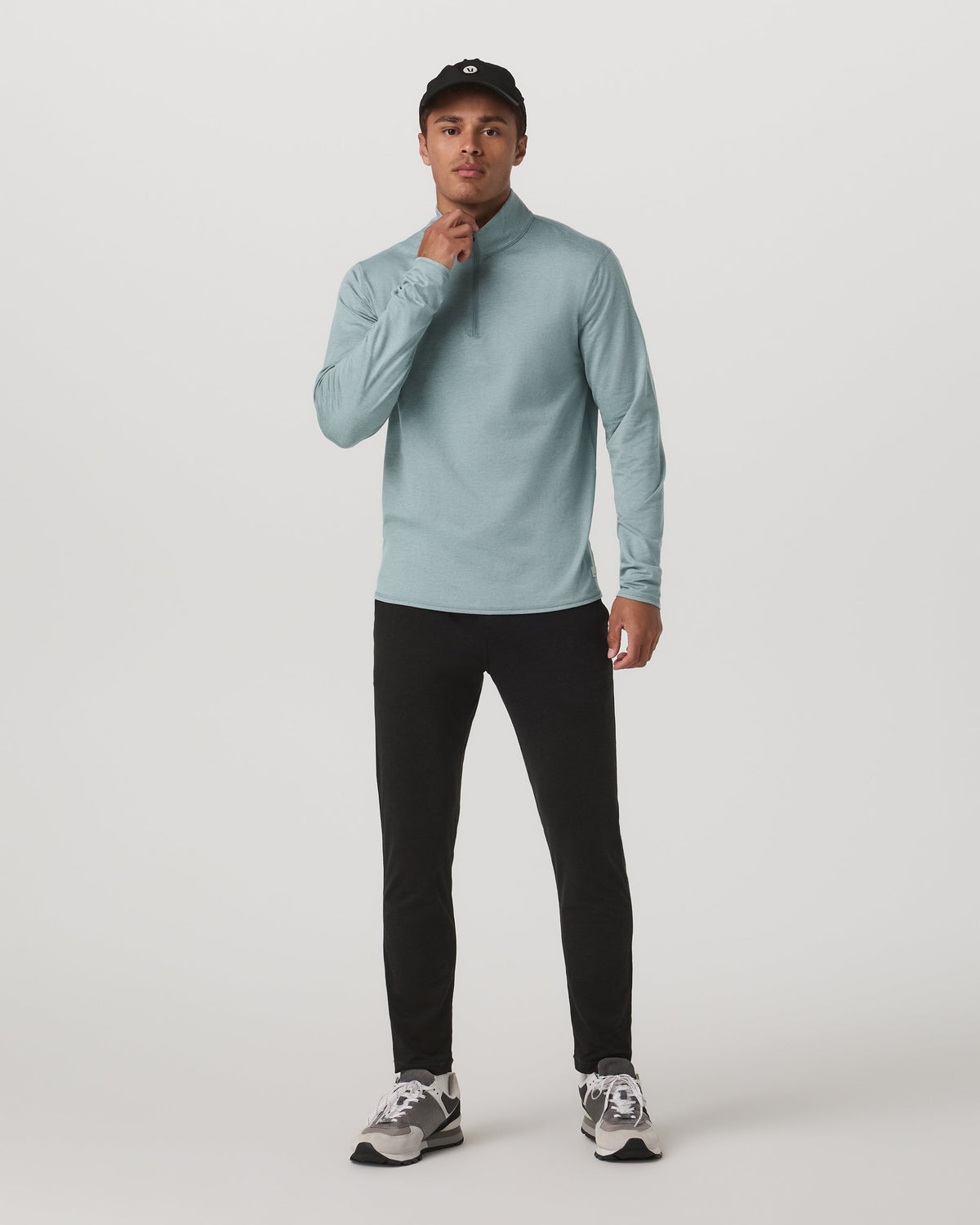 Ponto Half Zip Mock Neck - US 5050