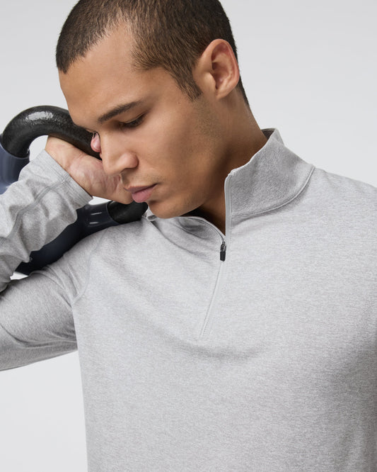 Ponto Half Zip Mock Neck - US 6633