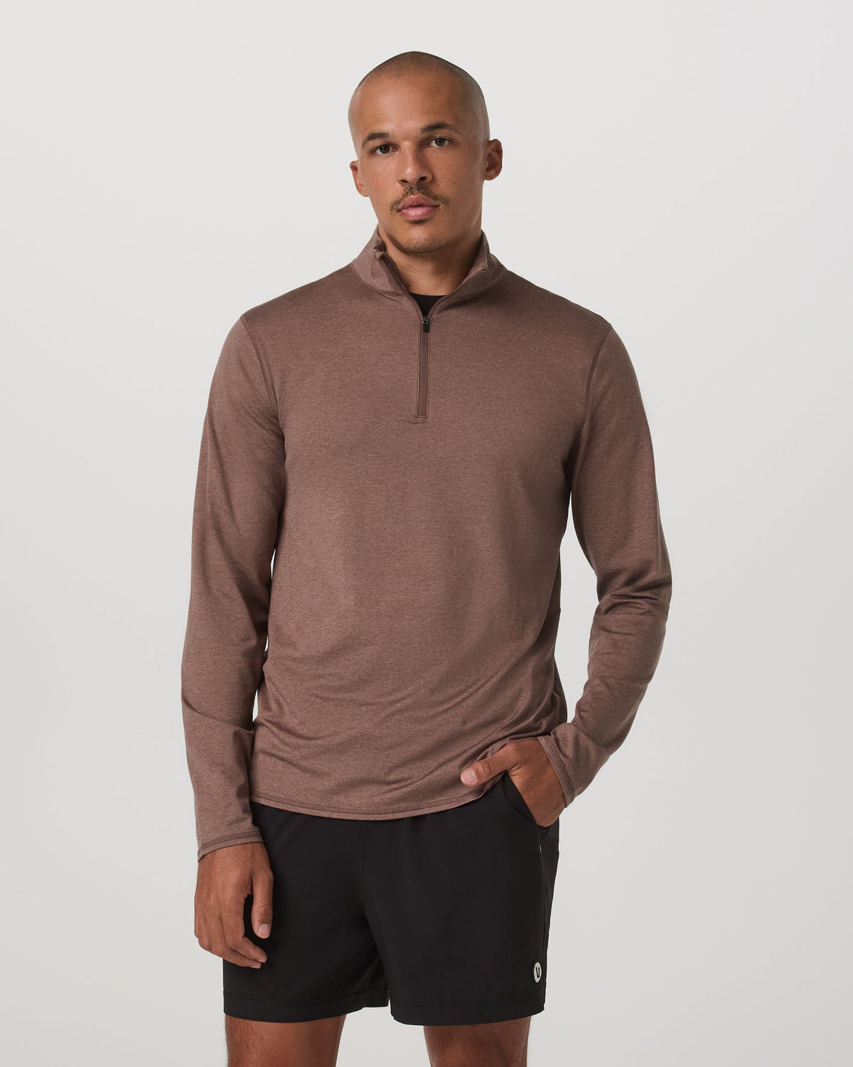 Ponto Half Zip Mock Neck - US 1248