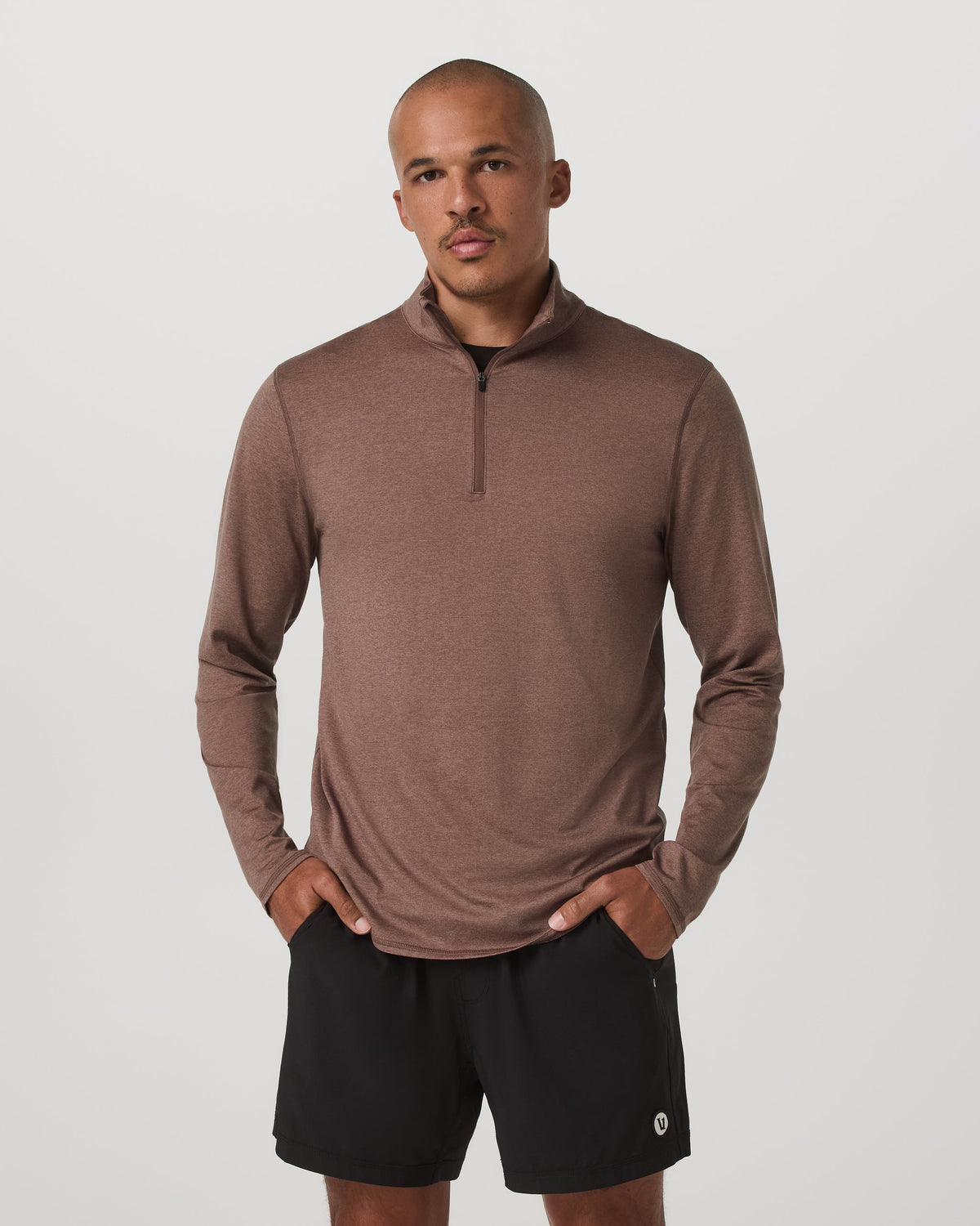 Ponto Half Zip Mock Neck - US 1248