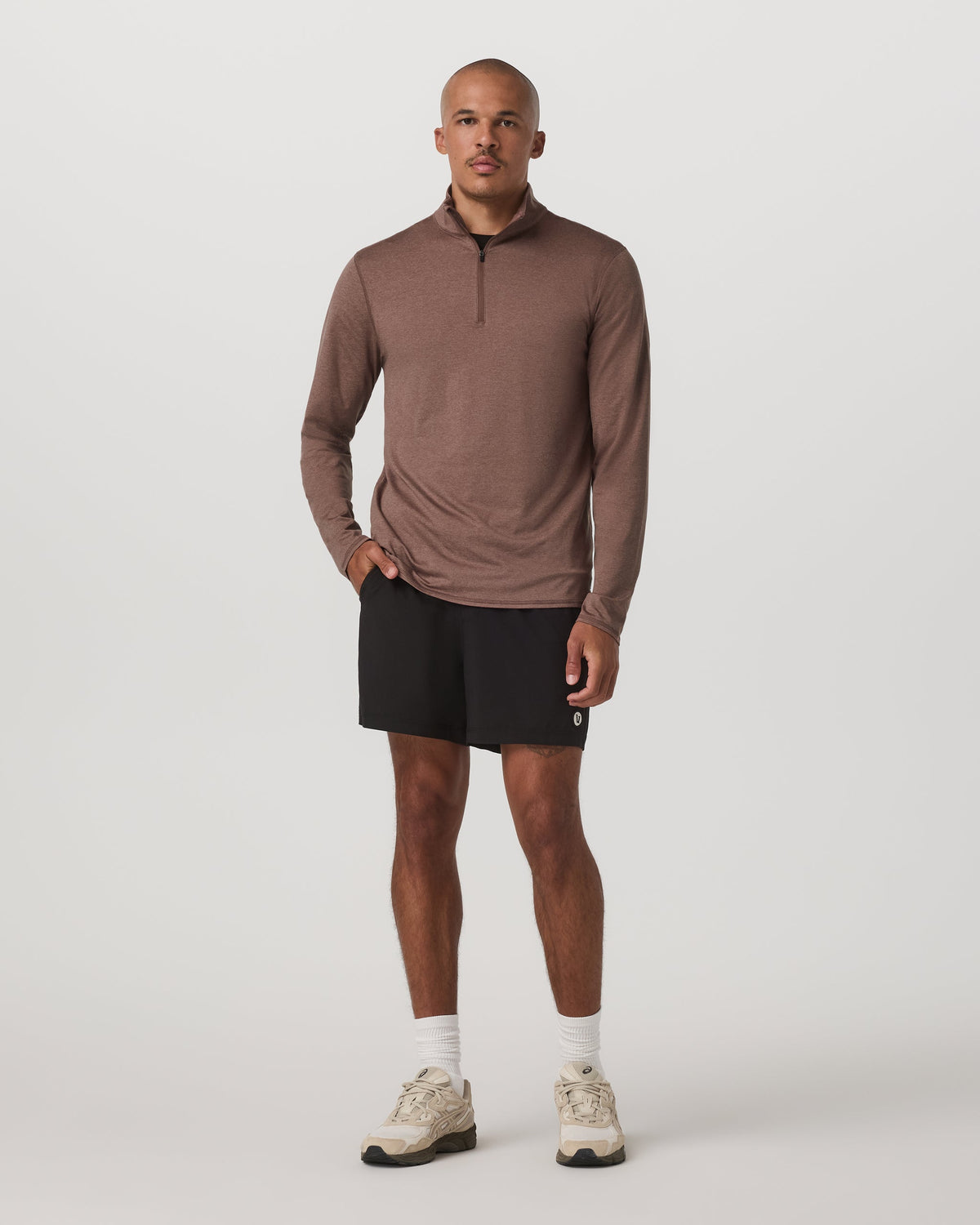 Ponto Half Zip Mock Neck - US 1248
