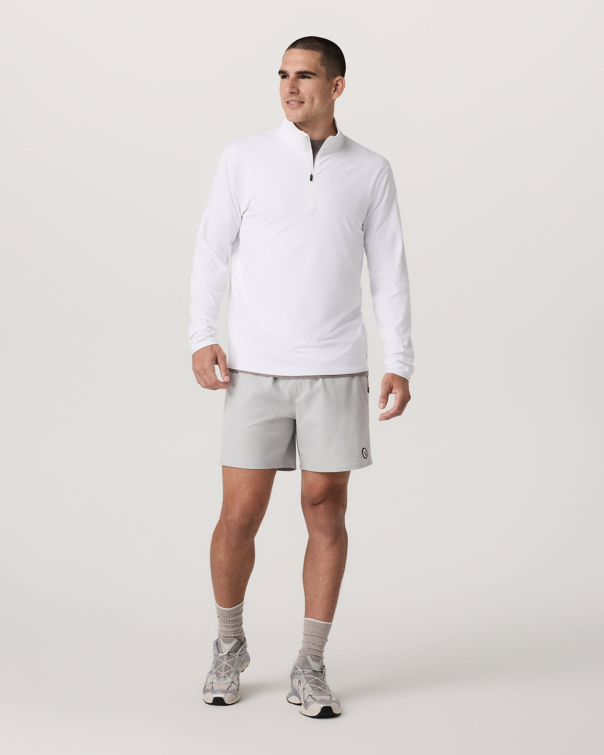 Ponto Half Zip Mock Neck - US 2086