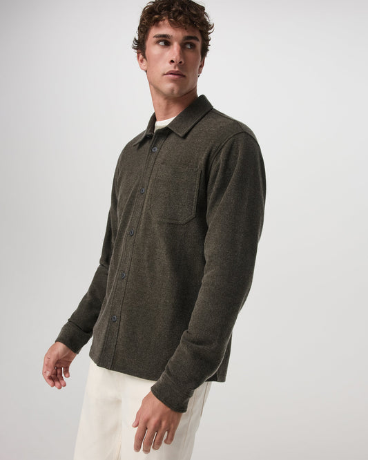 Beach Fleece Shirt Jacket - US 9325