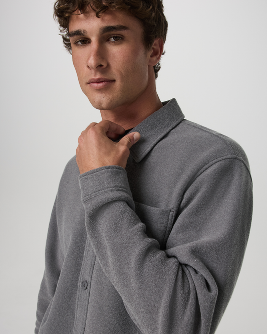 Beach Fleece Shirt Jacket - US 1345