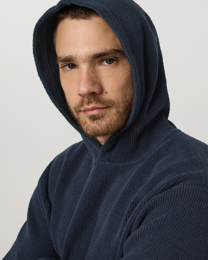 Midweight Rib Sweater Hoodie - US 8985