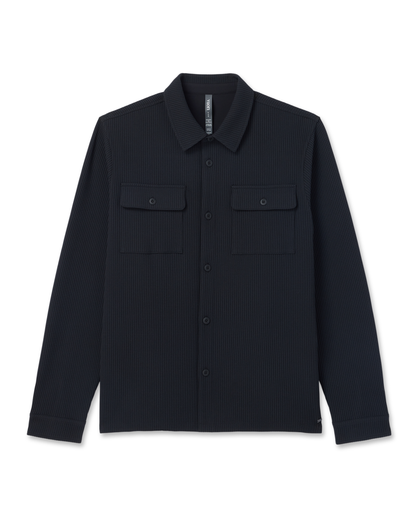Tech Waffle Shirt Jacket - US 8974