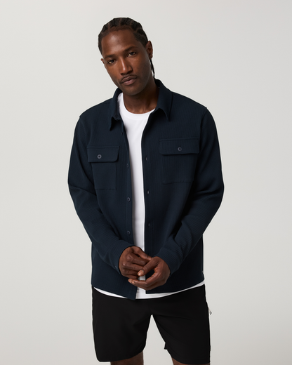 Tech Waffle Shirt Jacket - US 1279