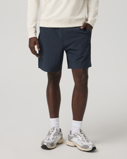 Navy Linen Texture