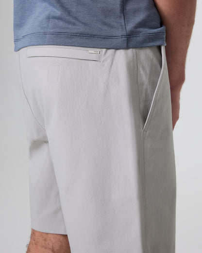 Cascade Crinkle Elastic Waist Short 8" - US 2464