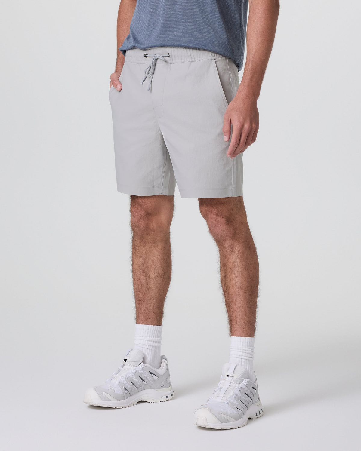 Cascade Crinkle Elastic Waist Short 8" - US 2464