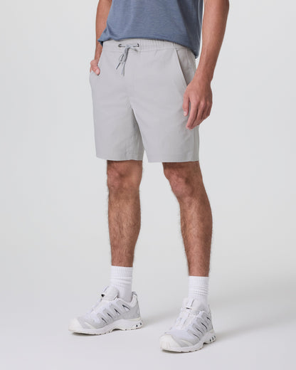 Cascade Crinkle Elastic Waist Short 8" - US 2464