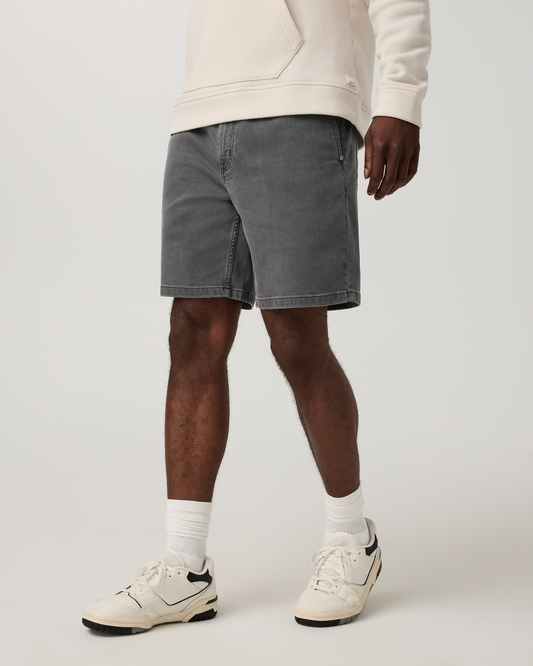 Benton Twill Elastic Waist Short 8" - US 9643