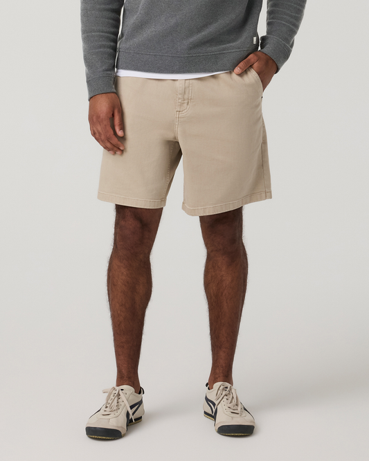 Benton Twill Elastic Waist Short 8" - US 3902